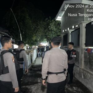 Satgas Preventif Operasi Mantap Praja Rinjani 2024Amankan Kampanye Dialogis Pasangan Calon Wali Kota Bima