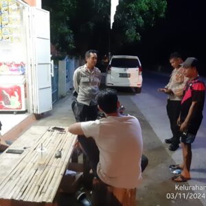 Polsek Asakota Polres Bima Kota Gelar Patroli Cipkon, Cegah Gangguan Kamtibmas