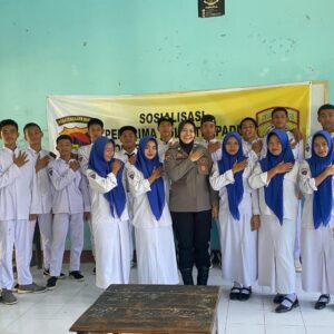 Polres Sumbawa Barat Sosialisasikan Rekrutmen Penerimaan Bintara Kompetensi Khusus (Bakomsus)