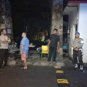 Kamtibmas Terjaga, Polsek Batulayar Aktif Patroli Malam di Titik Rawan