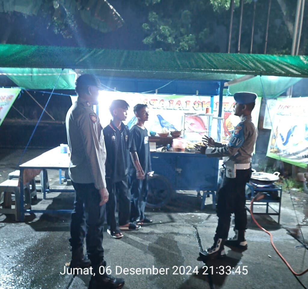 Keamanan Pasca Pilkada dan Cegah Narkoba: Polsek Kediri Tingkatkan Patroli Malam