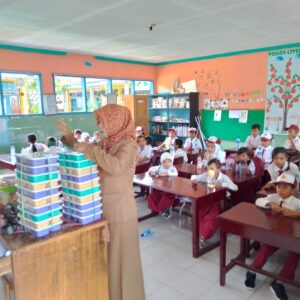 Polres Lombok Utara Dukung Penuh Program Gizi Nasional di Kecamatan Bayan