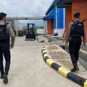 Sat Samapta Polres Bima Kota Laksanakan Pengamanan dan Patroli di Objek Vital PLTMG Bonto Bima