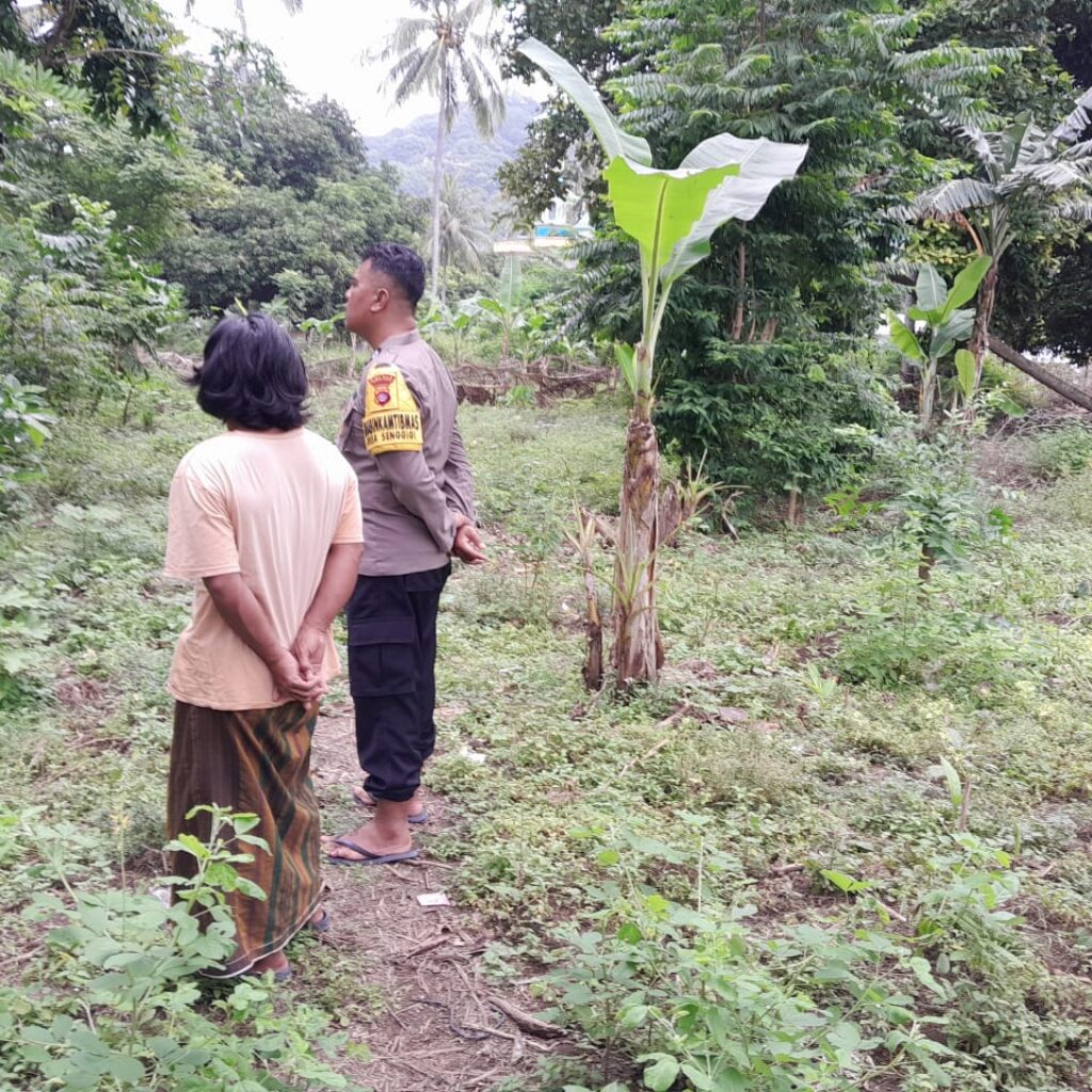 Dukung Ketahanan Pangan, Polisi Motivasi Warga Bertani
