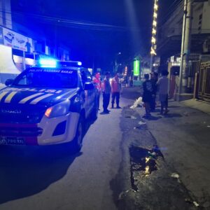 Polsek Rasanae Barat Gelar Patroli Blue Light untuk Ciptakan Keamanan Selama Ramadhan