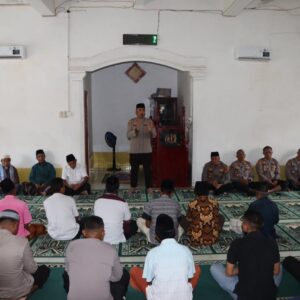 Safari Sholat Ashar, Kapolres Bima Kota Sampaikan Himbauan Kamtibmas di Bulan Ramadhan 1446 H