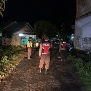 Polsek Tanjung Masifkan Patroli, Jelang Pelaksanaan Lebaran Idul Fitri