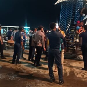 Polsek Kawasan Pelabuhan Laut Bima Gelar KRYD di Pos Terpadu 2025