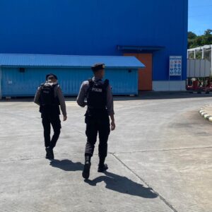 Sat Samapta Polres Bima Kota Laksanakan Pengamanan dan Patroli di Objek Vital PLTMG Bonto Bima