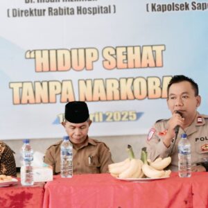 Polsek Sape Laksanakan Penyuluhan Hukum Bahaya Penyalahgunaan Narkotika di Desa Buncu