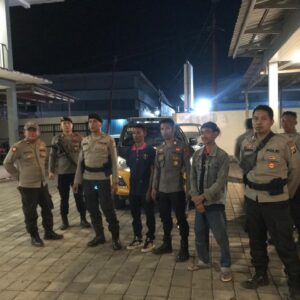 Sat Samapta Polres Bima Kota Laksanakan Patroli Malam untuk Jaga Kamtibmas di Pusat Keramaian