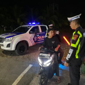 Sat Lantas Berikan Imbauan Kepada Pengendara