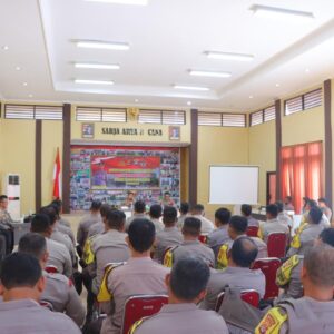 Kapolres Berikan Arahan dan Monev Bhabinkamtibmas