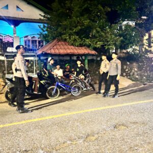 Sat Samapta Polres Bima Kota Laksanakan Patroli Rutin Malam Hari, Antisipasi Tindak Pidana dan Ciptakan Rasa Aman