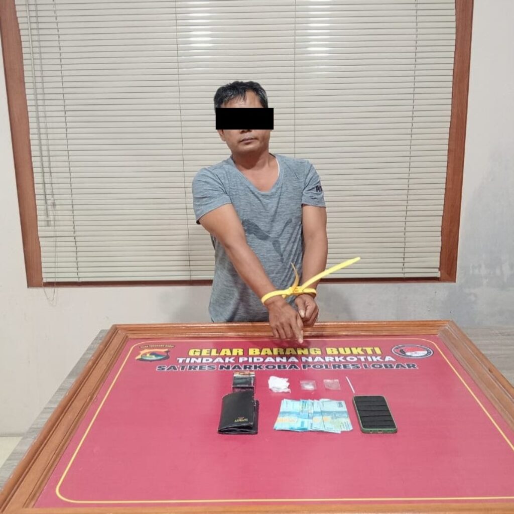 Polres Lombok Barat Ungkap Modus Perantara Sabu di Kecamatan Lembar