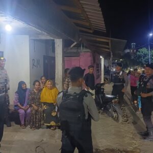 Sat Samapta Polres Bima Kota Laksanakan Patroli Blue Light, Antisipasi Gangguan Kamtibmas di Malam Hari
