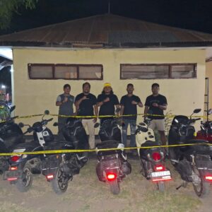 Tim Opsnal Satreskrim Polres Bima Kota Back Up Polres Manggarai Barat, Amankan Barang Bukti Hasil Penggelapan