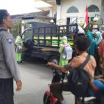 Polsek Batulayar Gelar Gerakan Pangan Murah, 2 Ton Beras Ludes Diserbu Warga