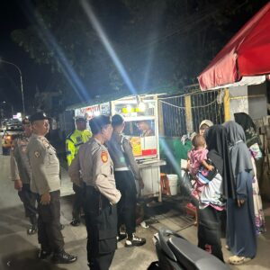 Piket Fungsi Laksanakan Patroli Dialogis Rutin di Wilayah Hukum Polres Bima Kota