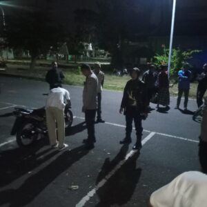 Kapolsek Pemenang Bersama Forkopimcam Gelar Patroli Imbangan Antisipasi Potensi Gangguan Kamtibmas