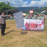 Polsek Seteluk Pimpin Pengamanan Pawai Budaya HUT RI ke-80