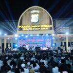 Ribuan Masyarakat Padati Tabligh Akbar Ustadz Das’ad Latif di Polres Loteng.