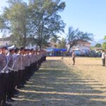 Kapolres Lombok Utara Pimpin Langsung Pengamanan Aksi Unras di Depan Kantor DPRD KLU